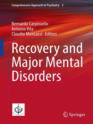 cover image of Recovery and Major Mental Disorders